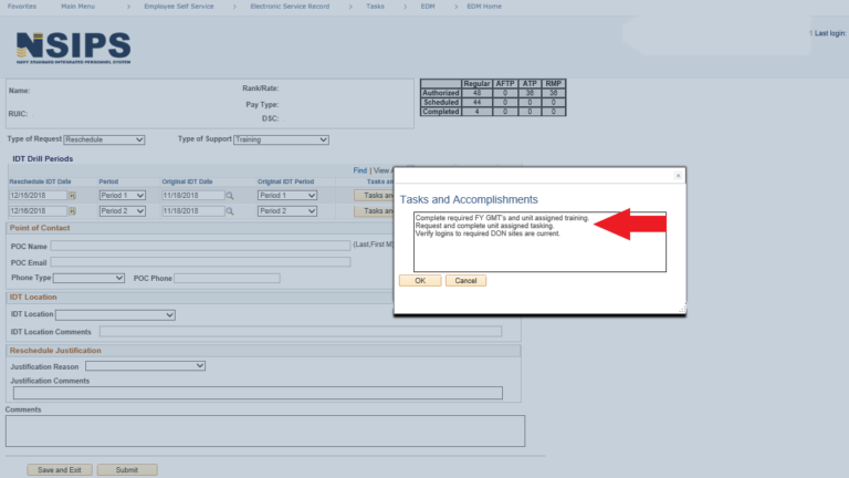 IDT Request Process | Navy How-to